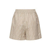 Short in chambray FF jacquard<BR/> FLP870 ASMFF1SAZ FENDI 