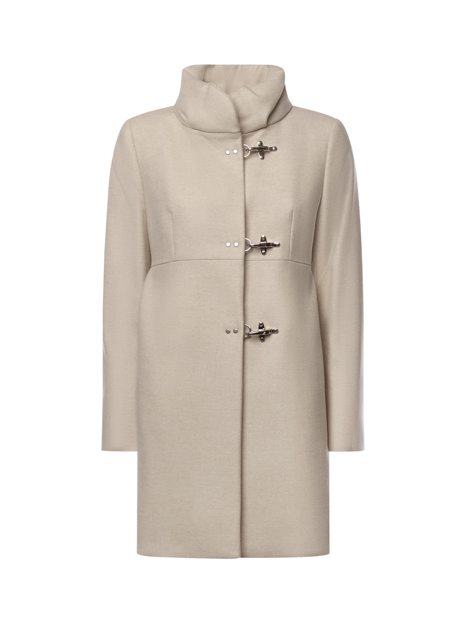 Cappotto Romantic in panno di lana mélange NAW5051Y050XMY C002 FAY 