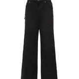 Jeans Wanda con zip laterali 104928 A2V2Z99 PINKO 