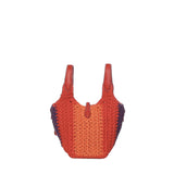 Borsa tote Polo Play piccola all'uncinetto 428P01444 001 POLO RALPH LAUREN 