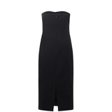 Abito tubino con ricamo di strass 79AAO416 N0356899 GENNY 