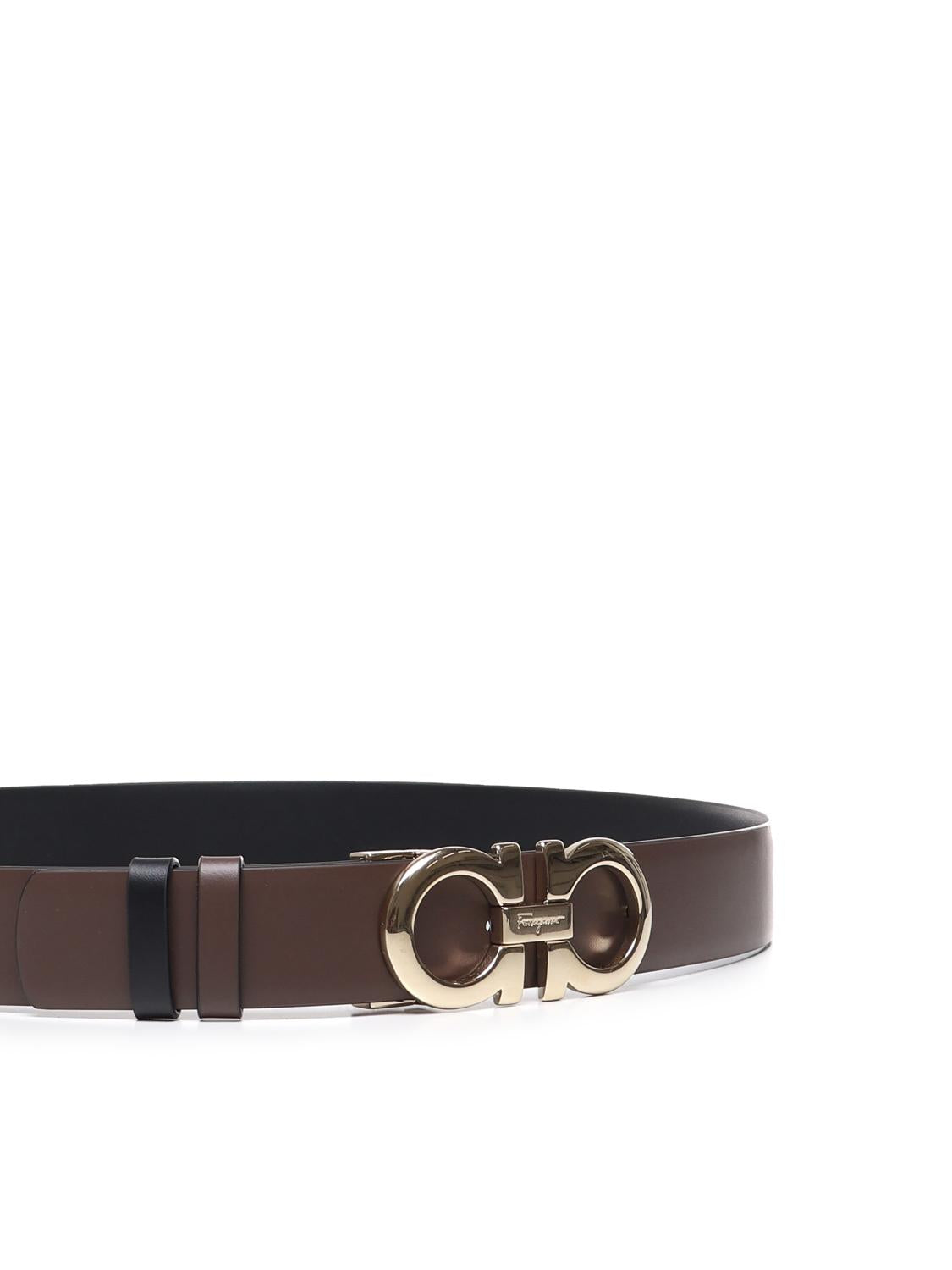 Cintura in pelle Gancini 23A564 764023727 FERRAGAMO 
