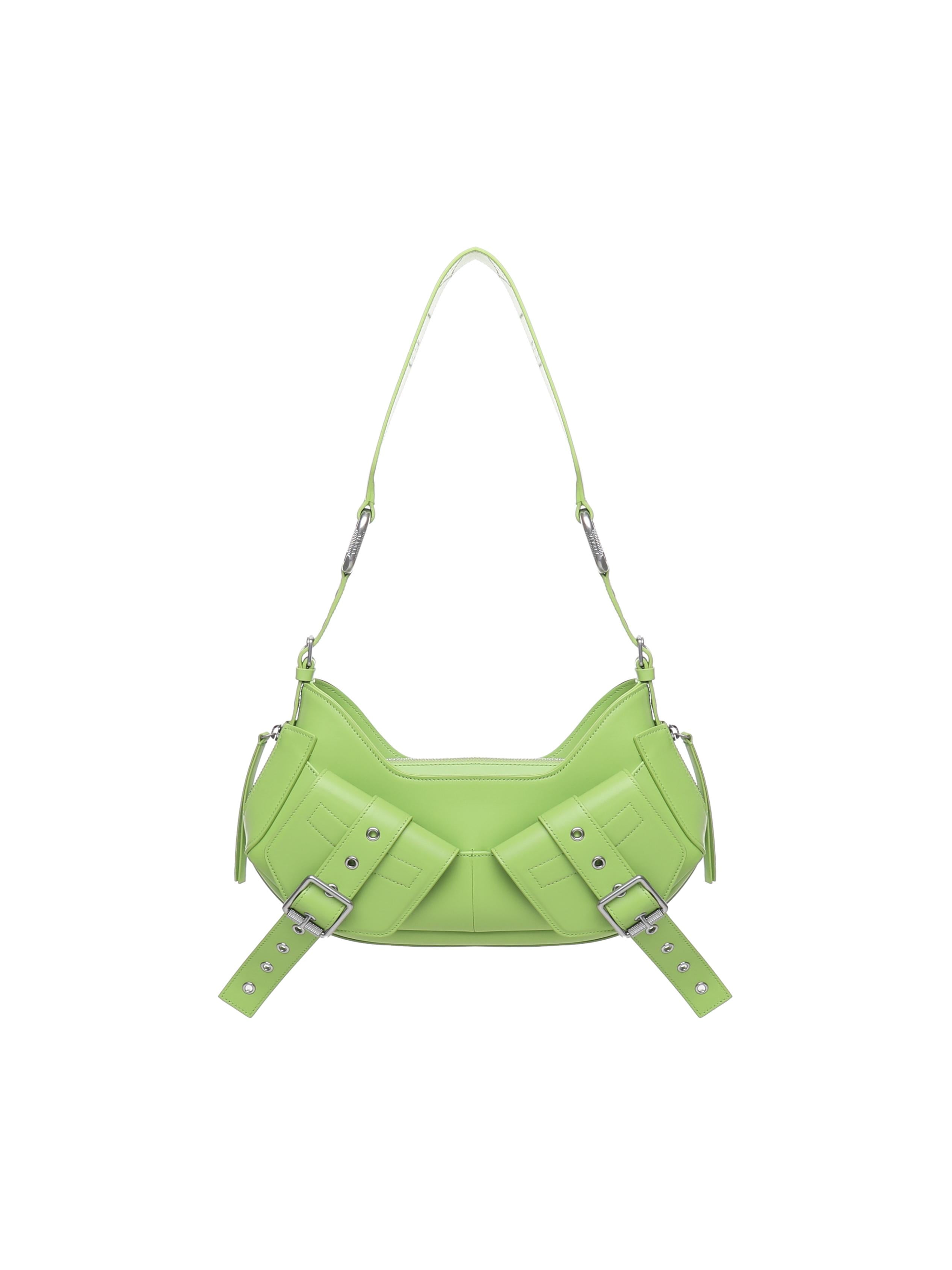 Borsa a spalla Y2K.001 FBBP70001 -VERDE/NIKEL BIASIA 