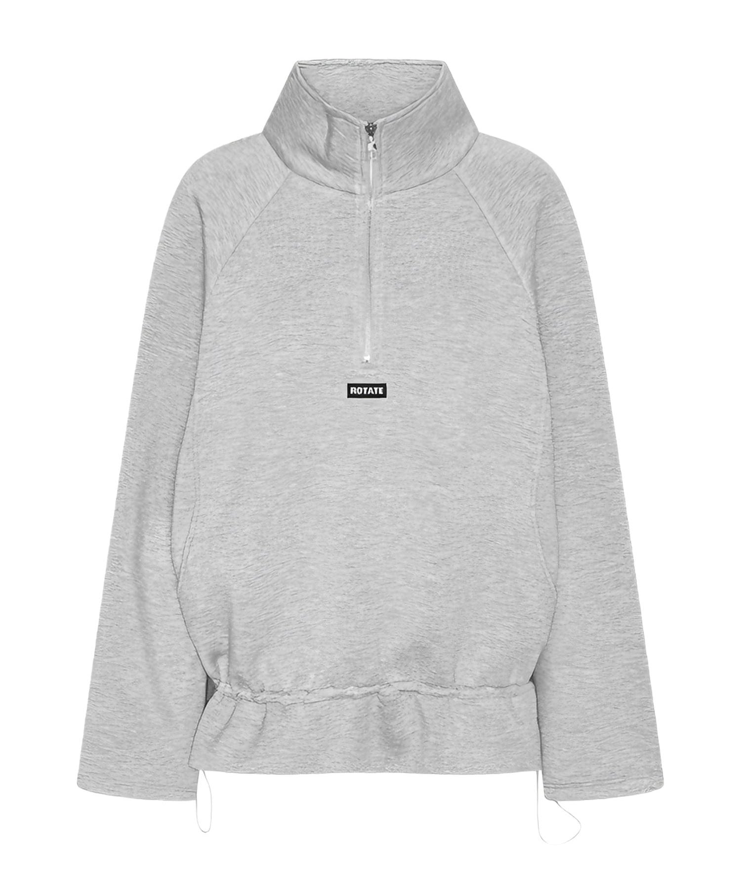 Giacca scuba half zip con logo 116241 1472 ROTATE 