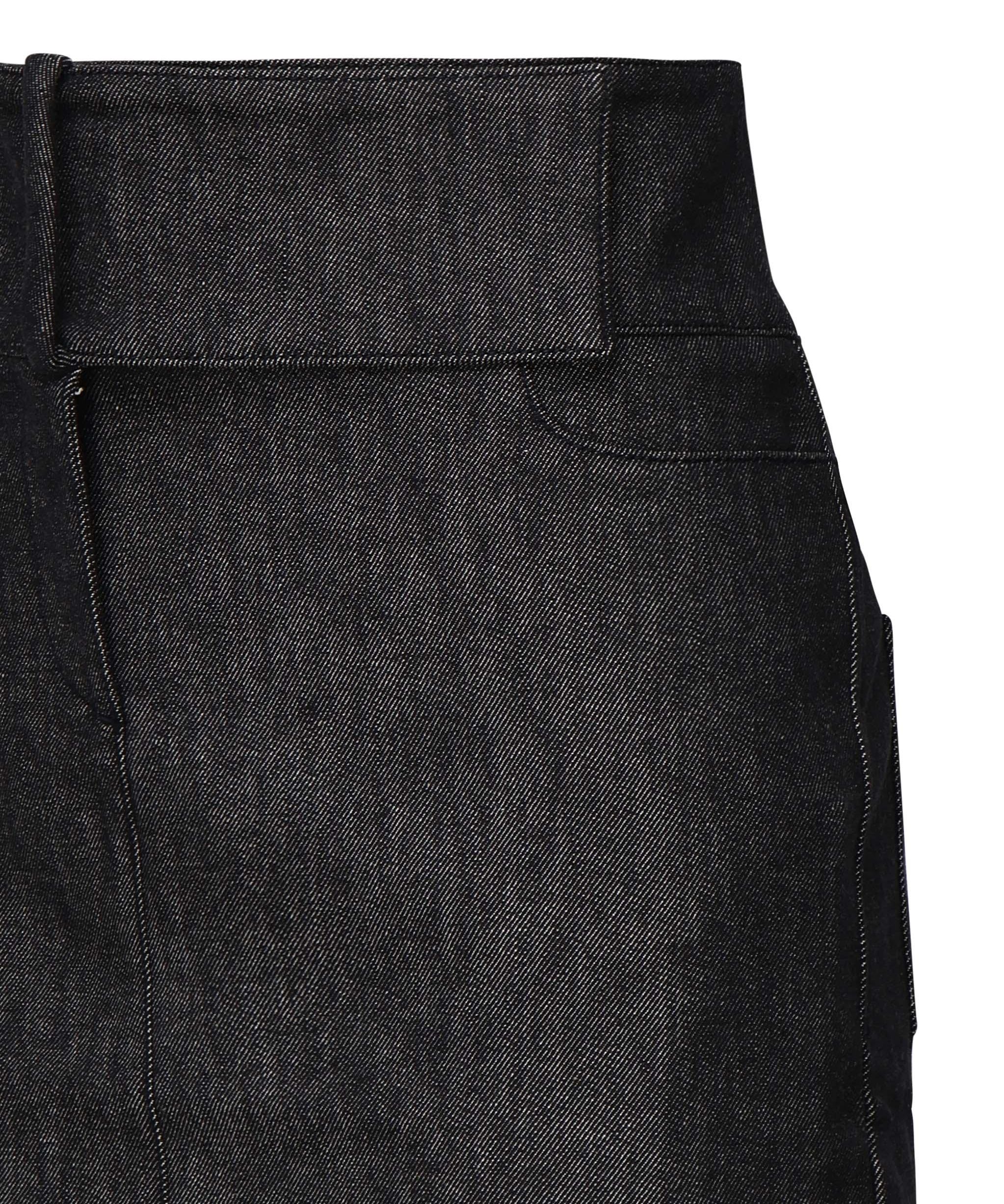 Minigonna in denim con cintura 225DJU271DE0035 9011 COURREGES 