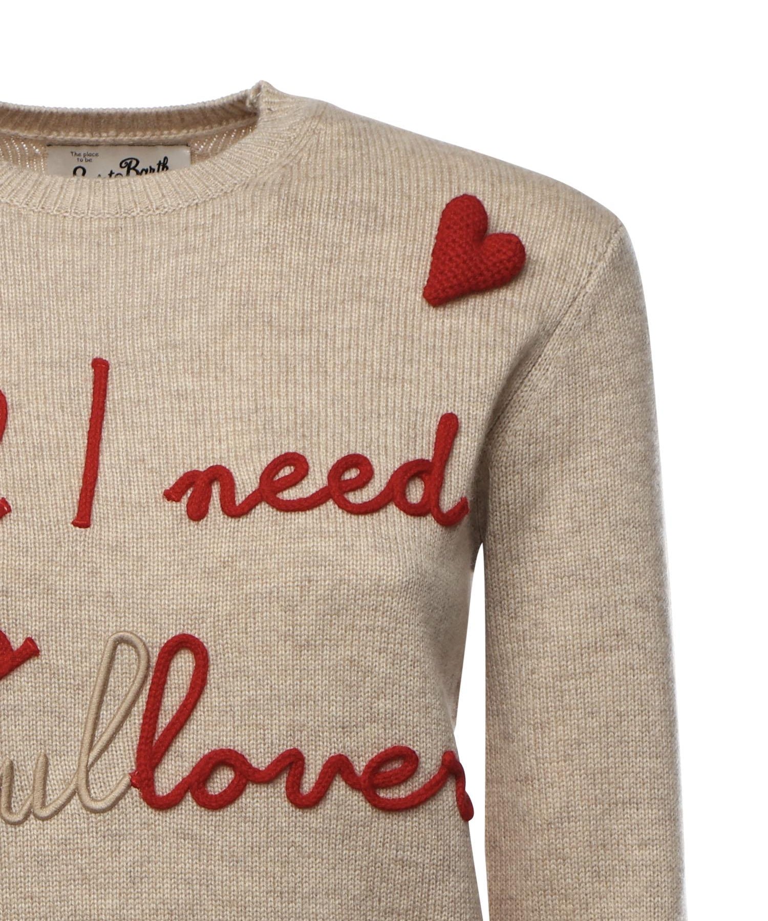 Maglione New Queen in misto cashmere QUE0010 00671I MC2 SAINT BARTH 
