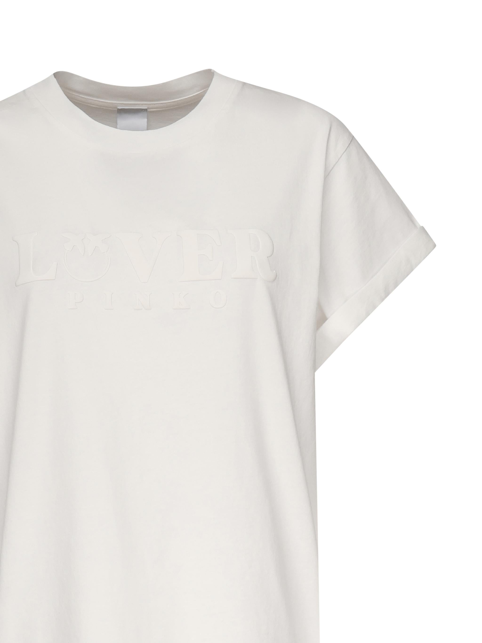 T-shirt con stampa 104605 A2D1Z05 PINKO 