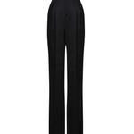 Pantaloni in sartin mireille 803599 Y013G1000 SAINT LAURENT 
