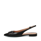SLINGBACK ELVIRA IN NAPPA ELVIRA 2513 NAPPANERA FRATELLI RUSSO 