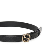 Cintura con fibbia Incrocio GG 813008 AAD5L1000 GUCCI 