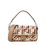 Borsa Baguette in canvas FF Jacquard 8BR600 AYDFF1TVK FENDI 