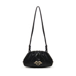Borsa a tracolla in pelle<BR/> JC4286PP0MKK0 000 LOVE MOSCHINO 