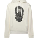 Felpa con stampa in cotone NUW25227 081 IH NOM UH NIT 