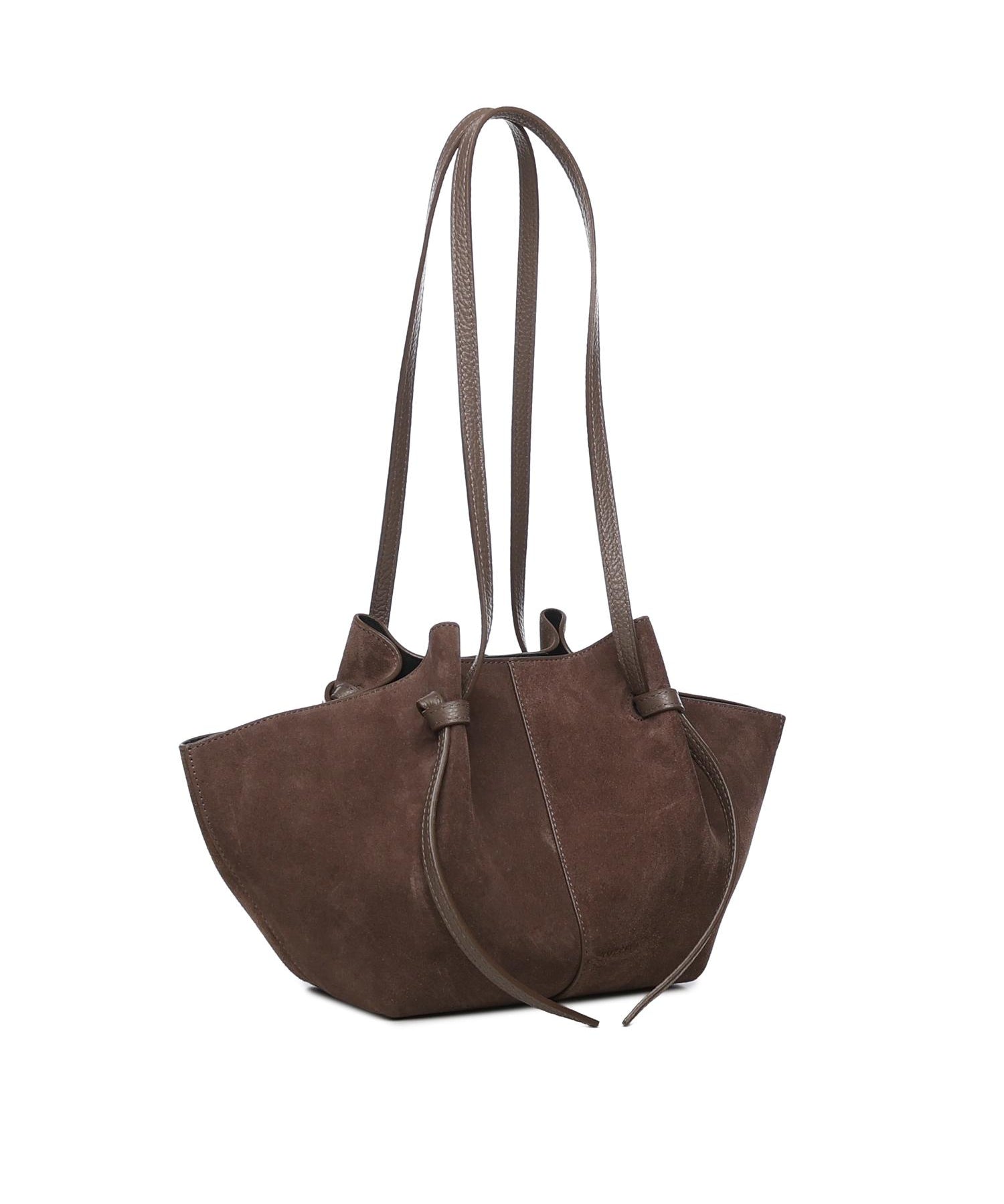 Borsa tote Mochi in pelle scamosciata MOCHI SUEDE NUTMEG YUZEFI 