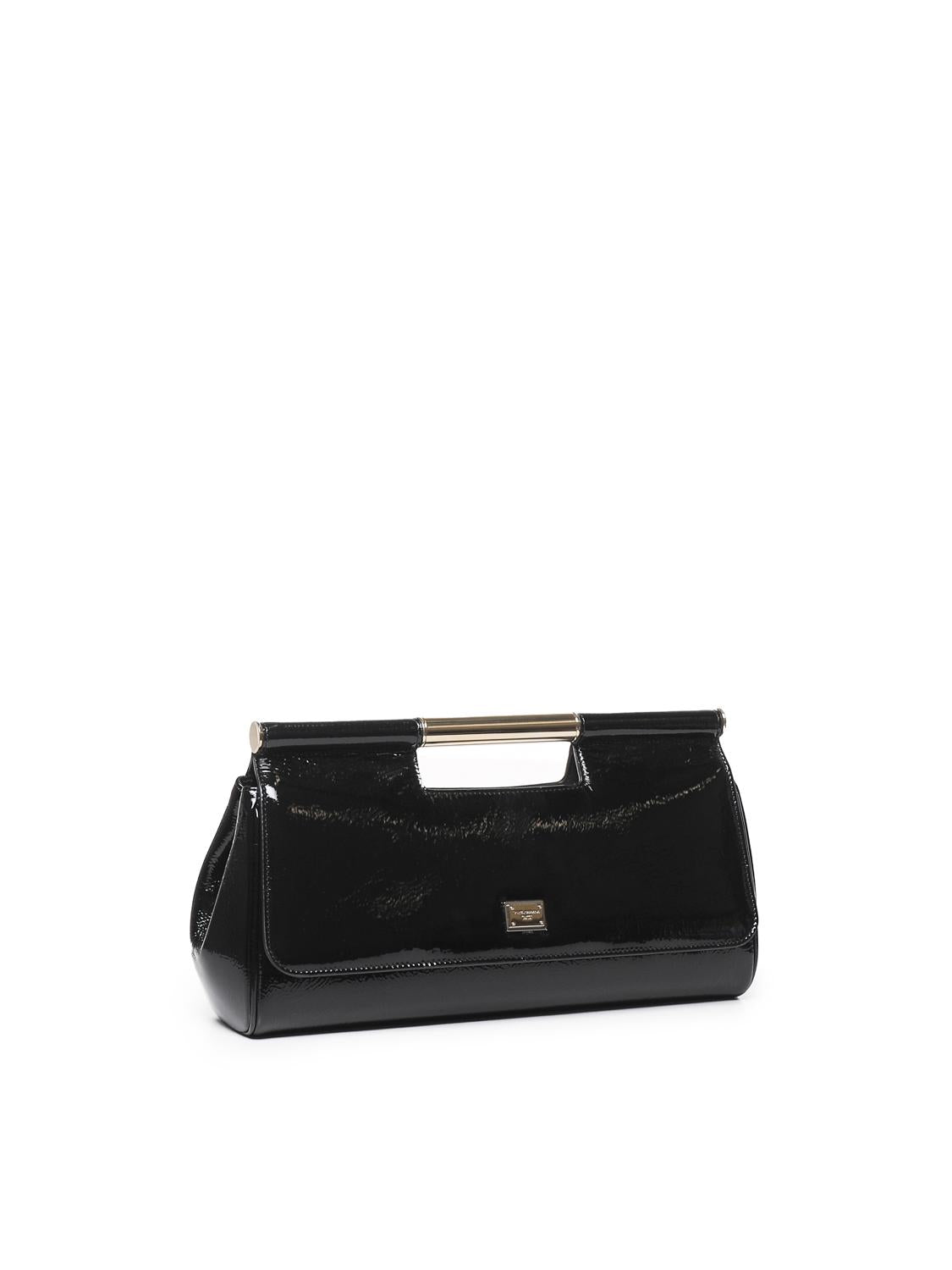 Clutch Sicily in naplack BB7611 AU80380999 DOLCE & GABBANA 