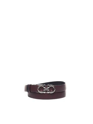 Cintura Gancini reversibile in pelle 23A565 770966805 FERRAGAMO 