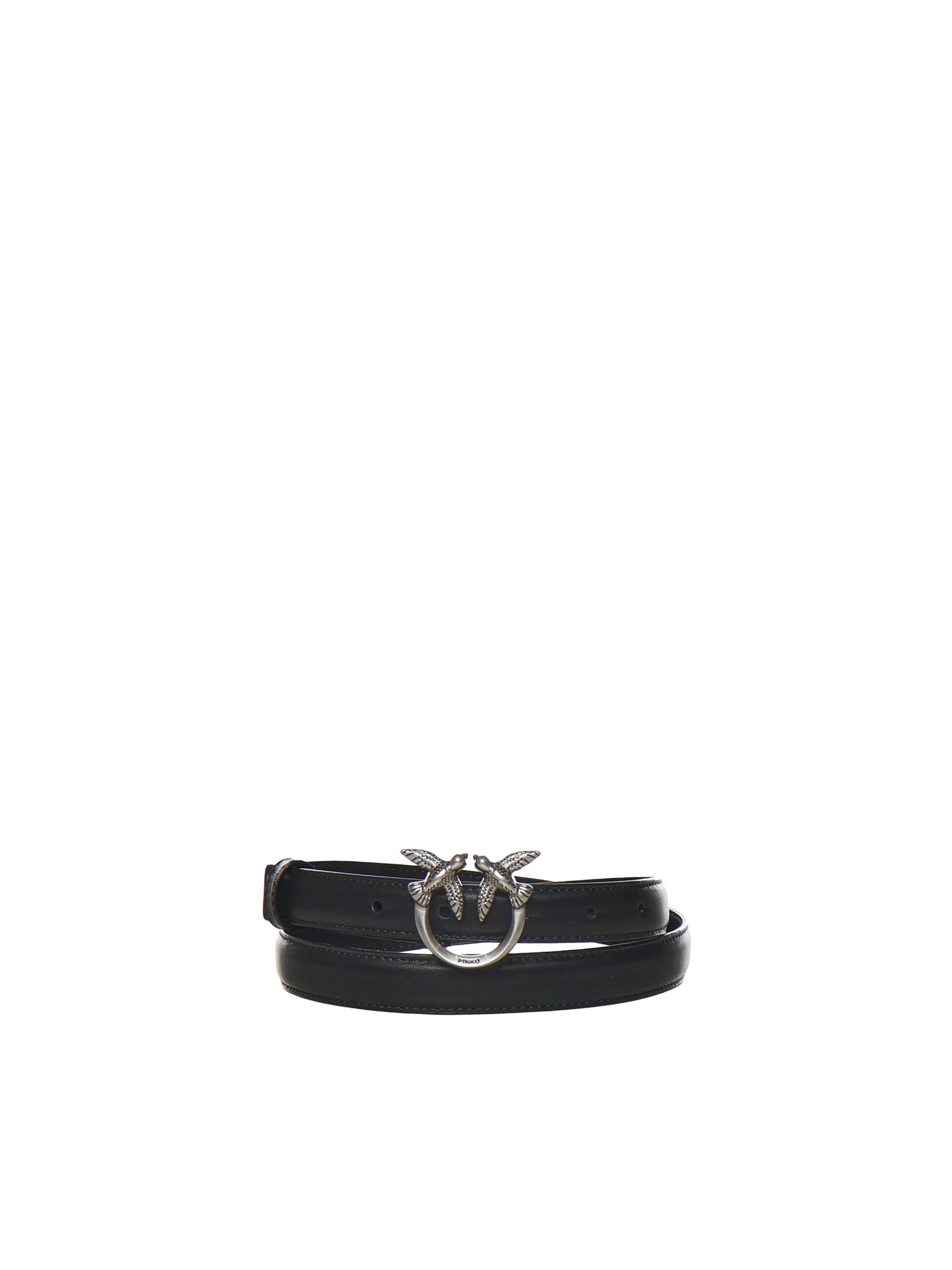Cintura Love Birds in pelle 100143 A0F1Z99O PINKO 