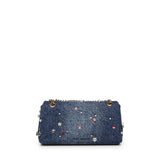 Mini bag 'The dual chain' in denim 2R5SMN017S02 454 MARC JACOBS 