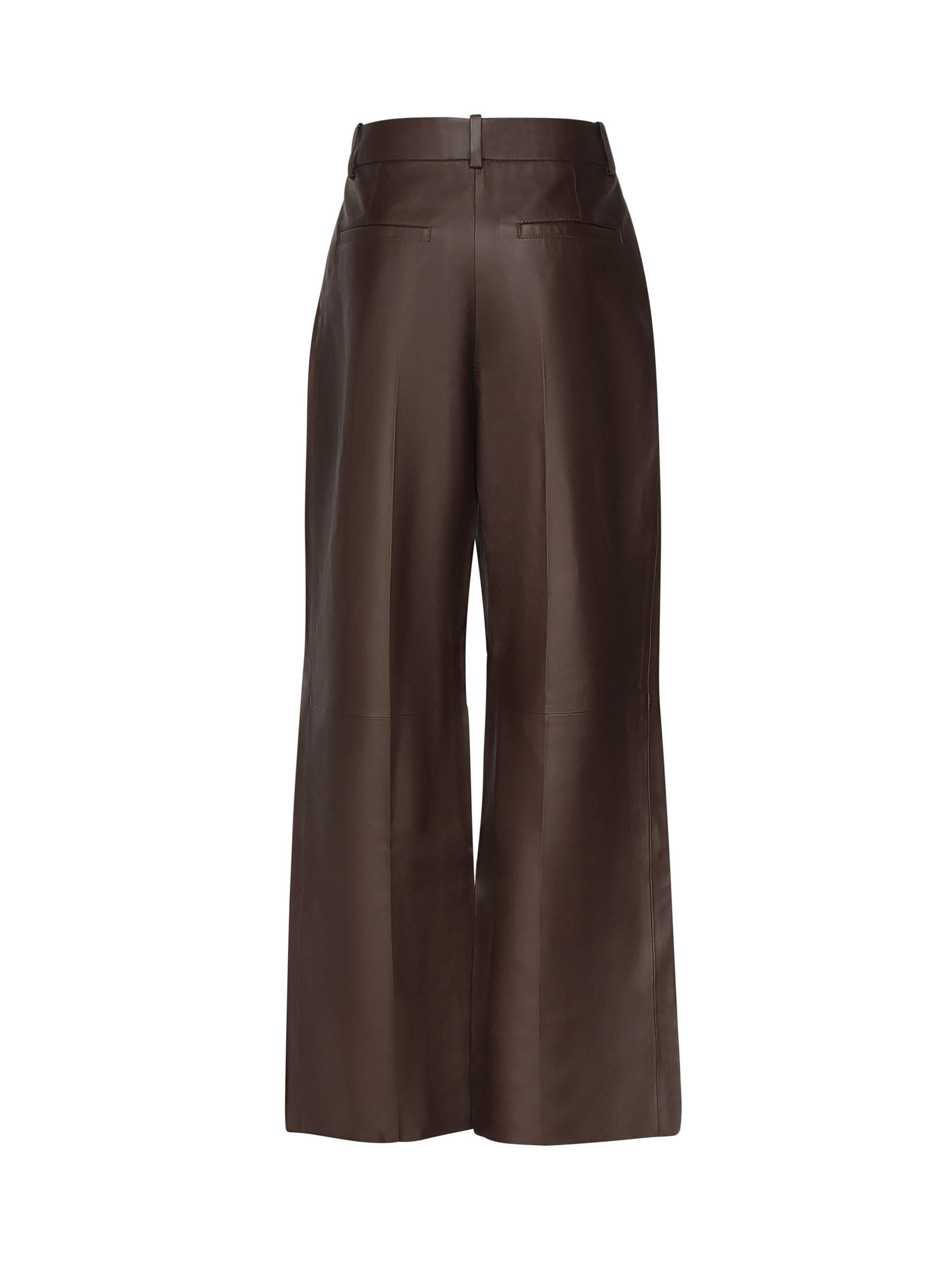 Pantaloni in pelle Illustration 0428PF241 MAHO ZIMMERMANN 