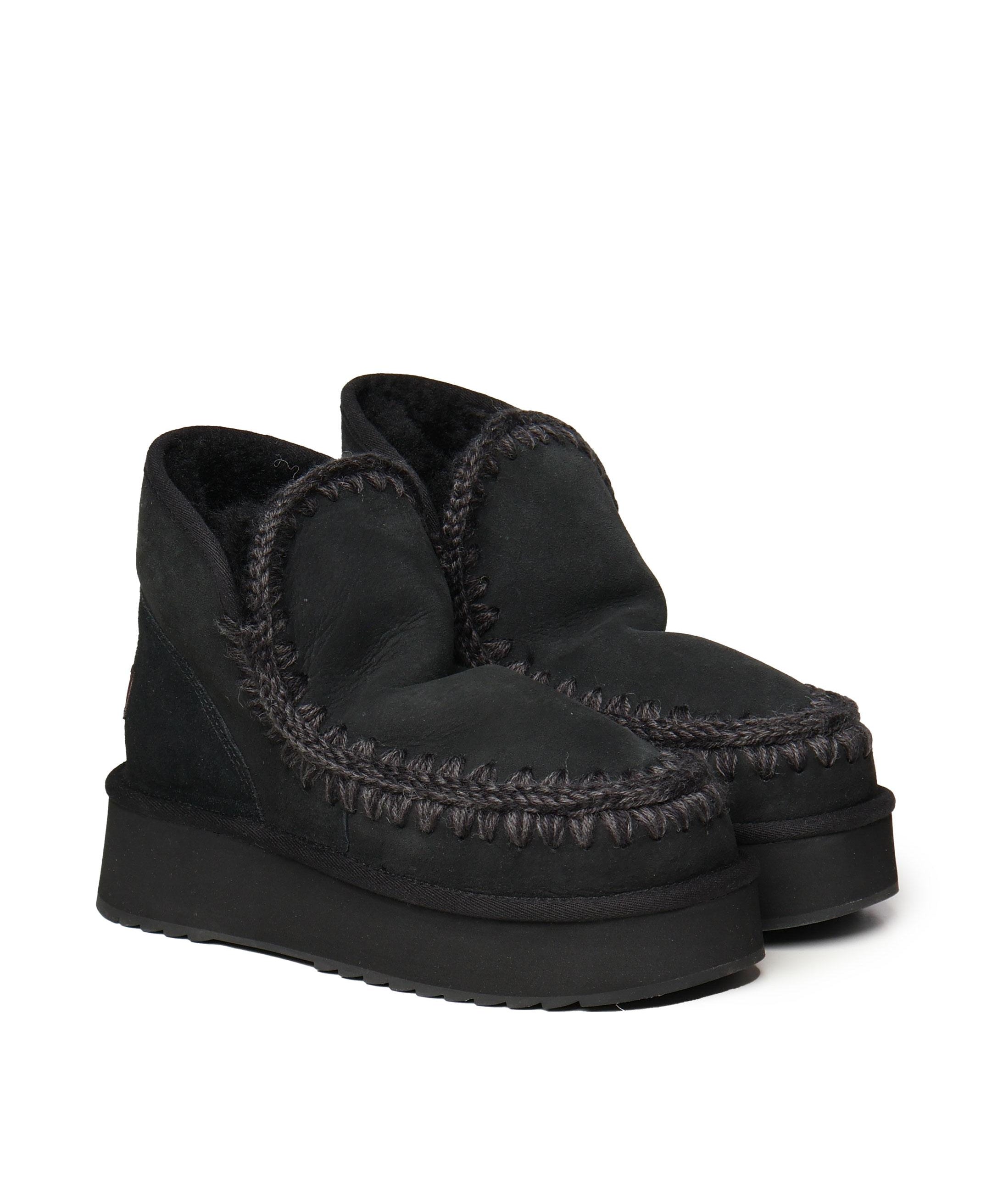 Mini Eskimo Platform Boot MUFW681000A BKBK MOU 