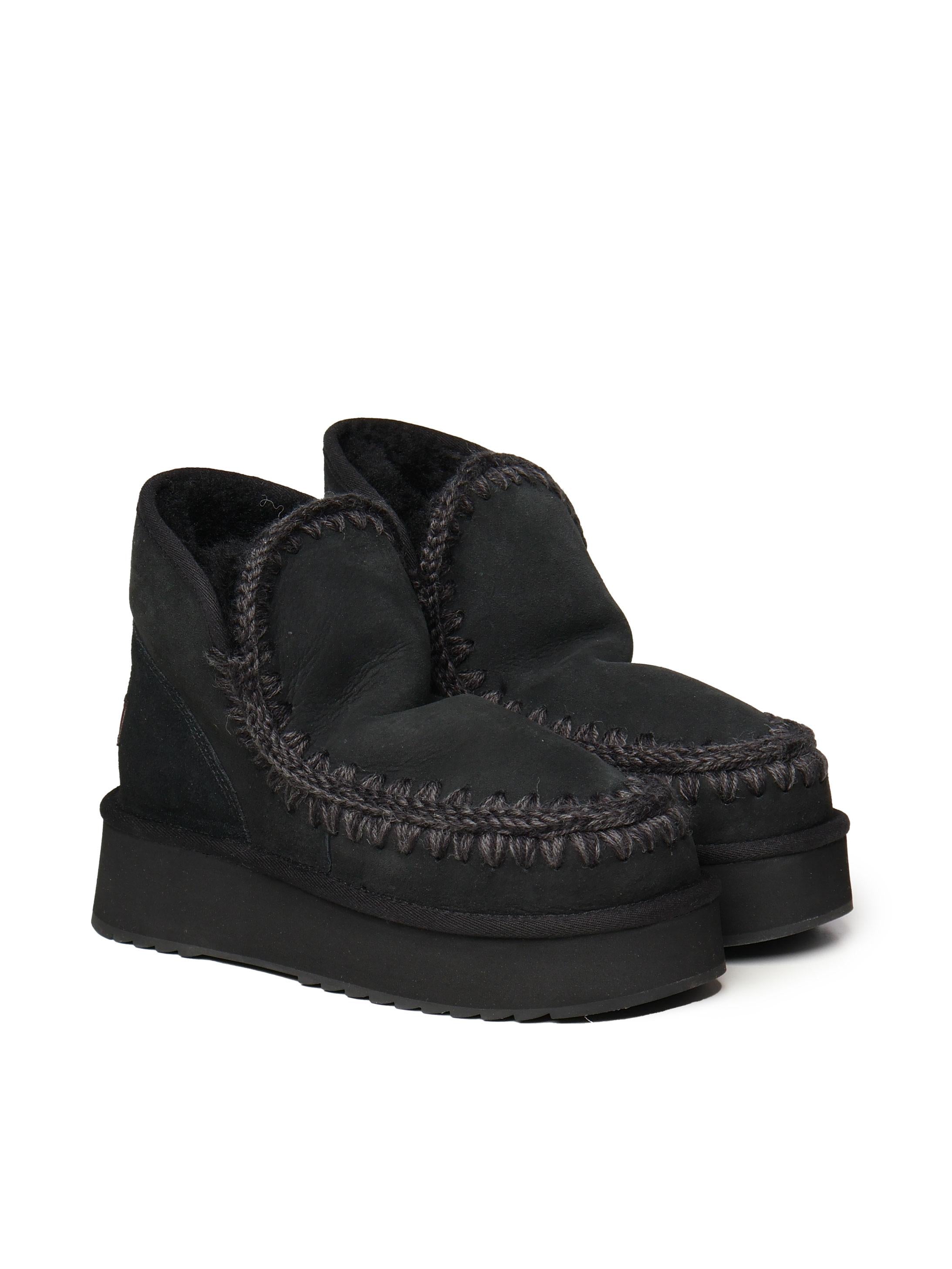 Mini Eskimo Platform Boot MUFW681000A BKBK MOU 