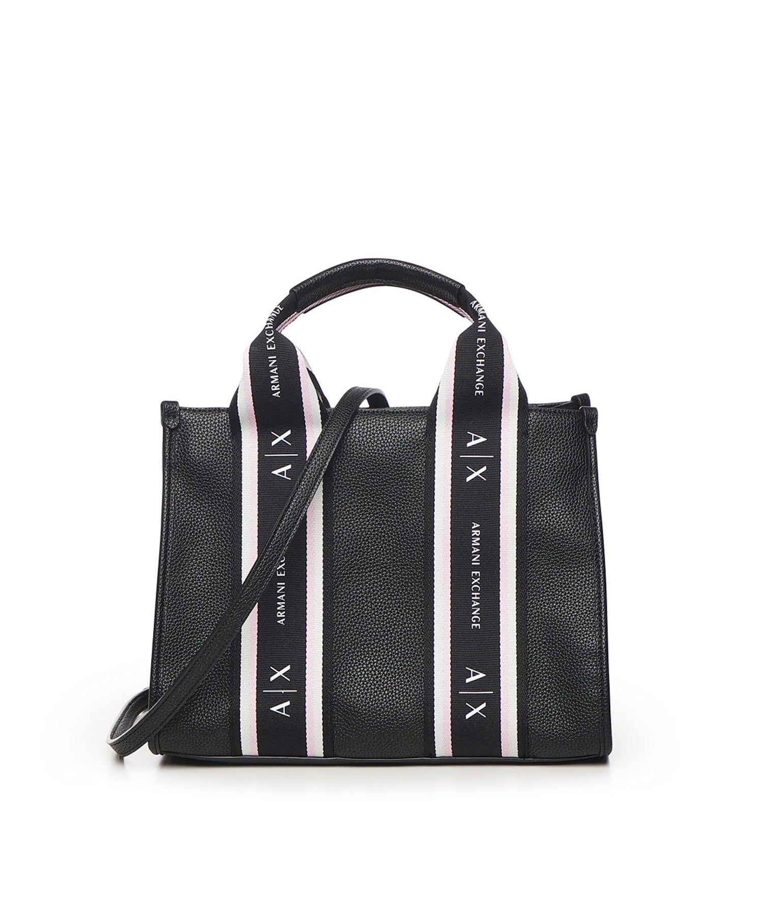 Borsa shopper con bande a contrasto XW000935 AF13685MC056 ARMANI EXCHANGE 