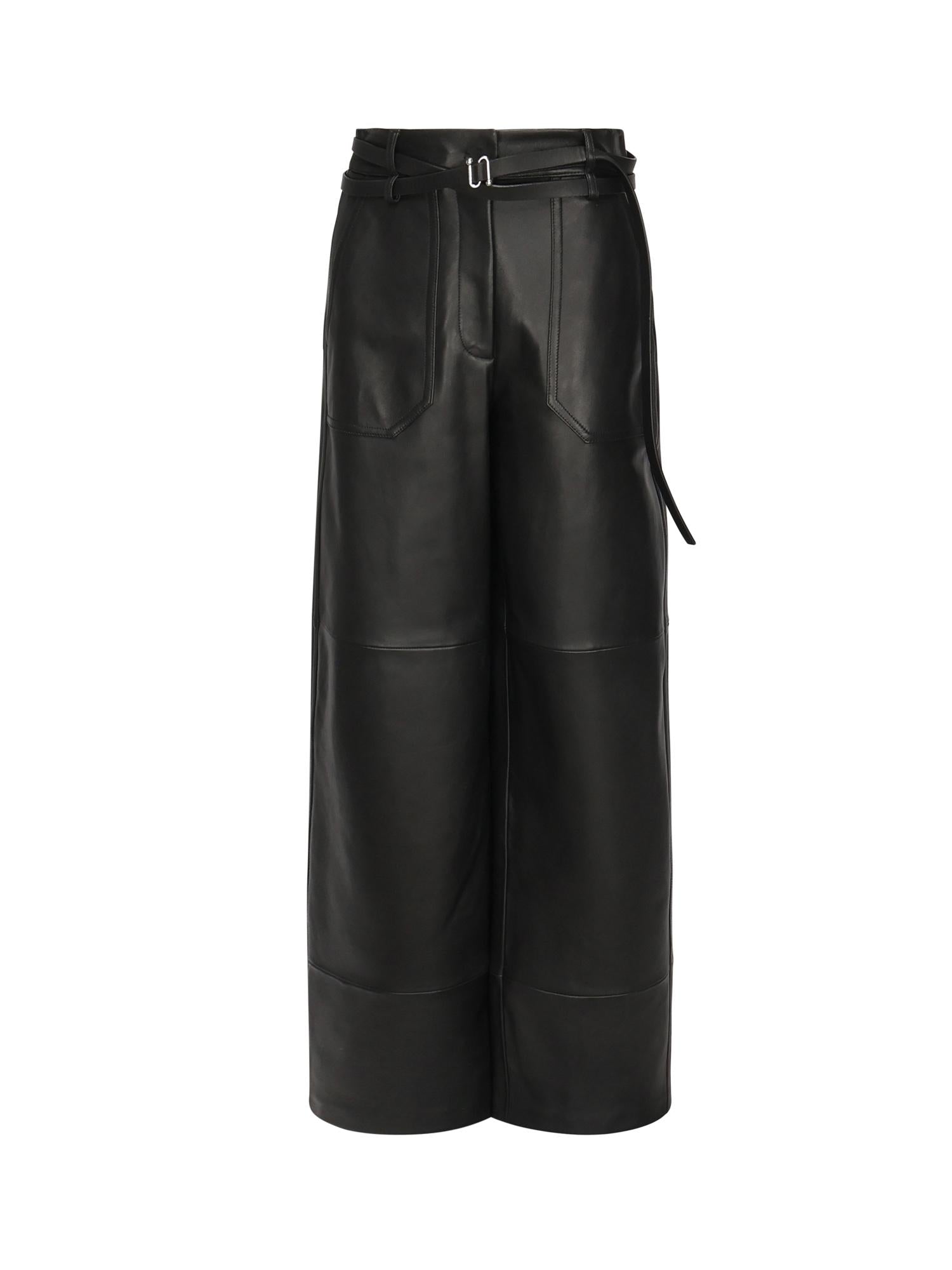 Pantaloni in nappa 2522436011600 001 SPORTMAX 