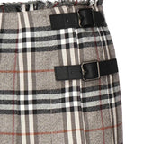 Mini kilt in lana Check<BR/> 8113042 C3142 BURBERRY 