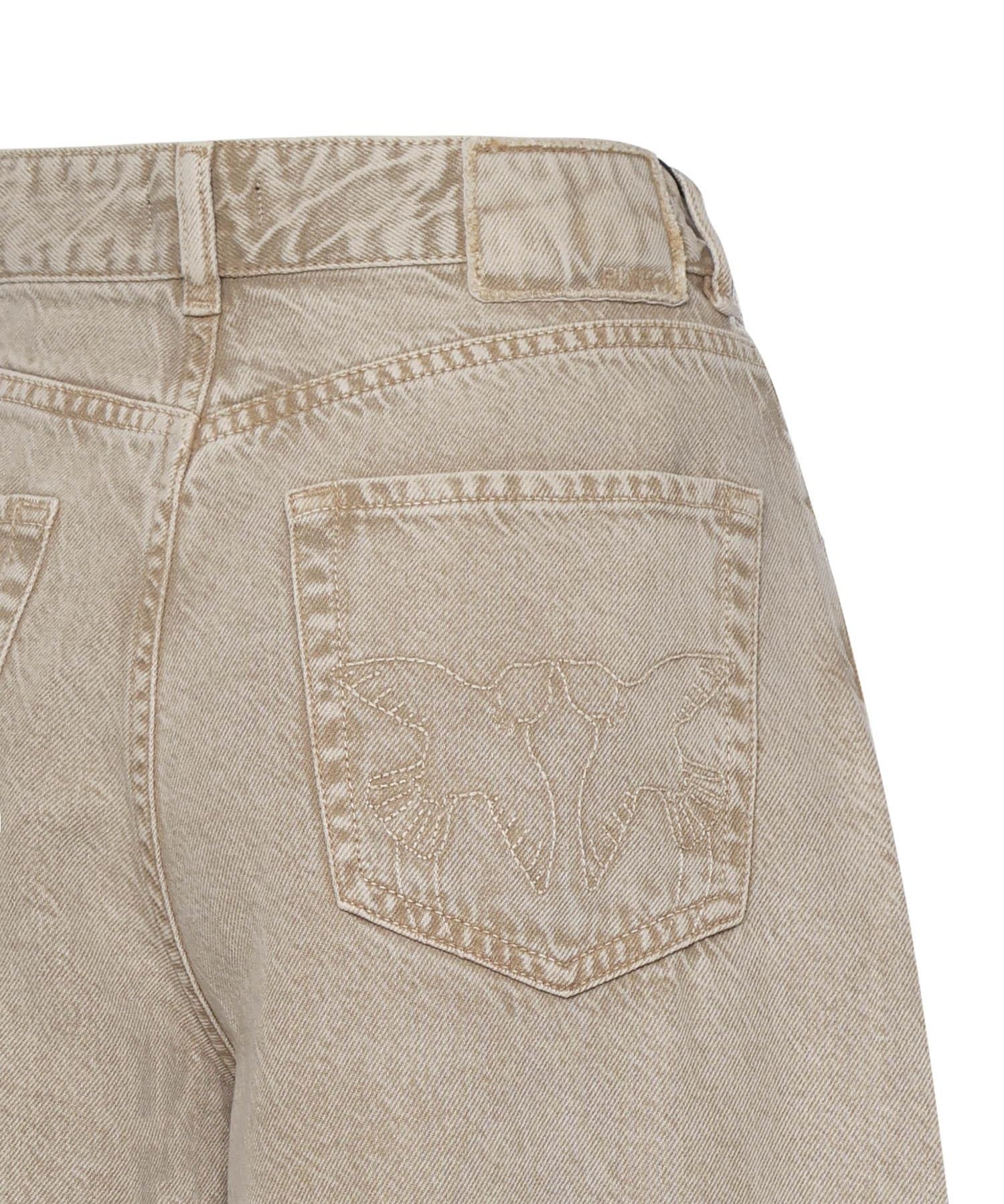 Jeans bermuda lungo in denim 104646 A2H6C88 PINKO 