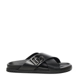 Sandalo in pelle di Vitello A80525 A9Q6780999 DOLCE & GABBANA 