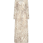 Abito animalier lungo 5GGK08 7314AP1LY MARCIANO BY GUESS 