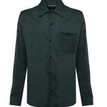 Camicia in misto cotone GABRY VERDE GIULIANO GALIANO 