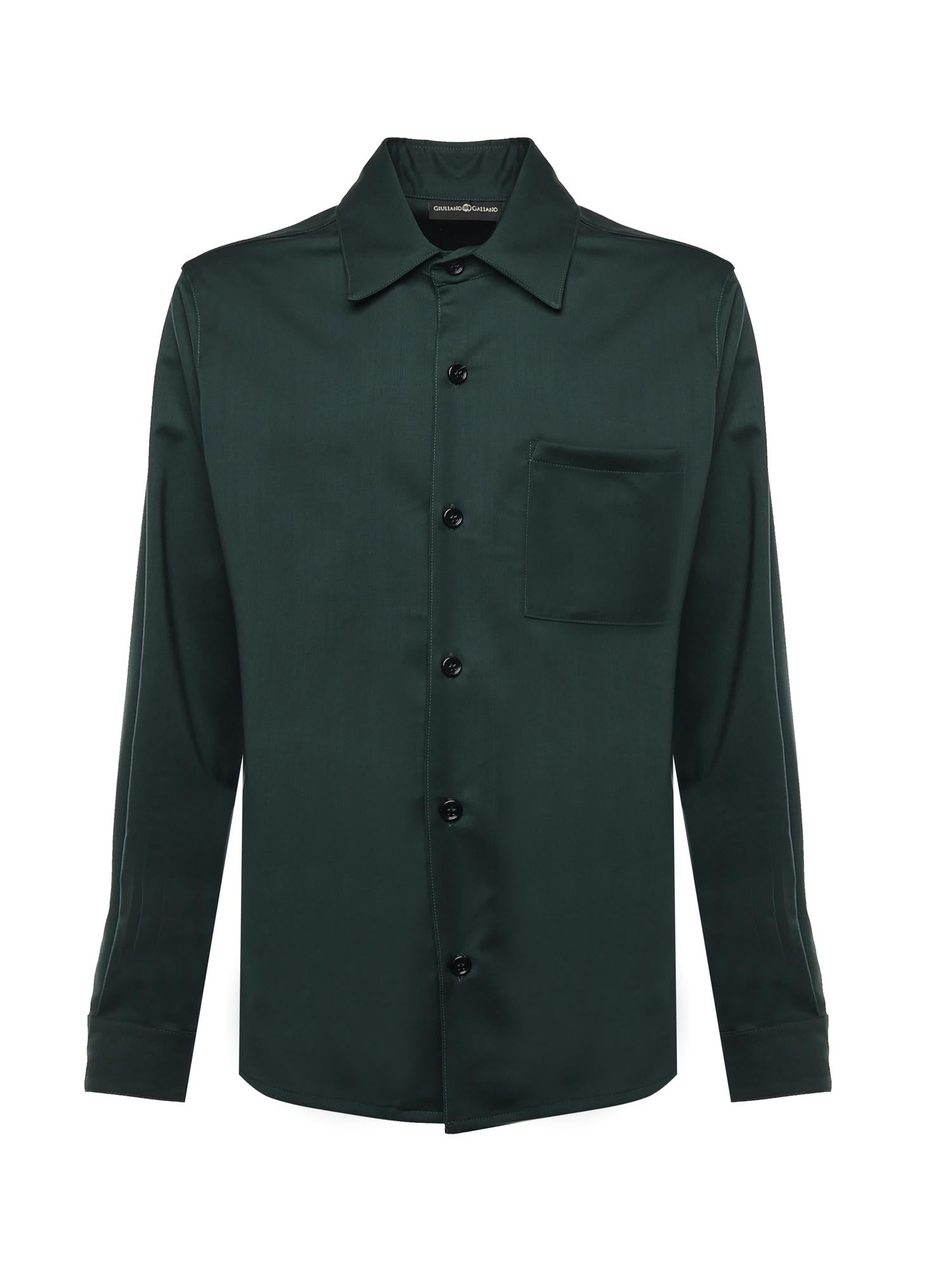 Camicia in misto cotone GABRY VERDE GIULIANO GALIANO 