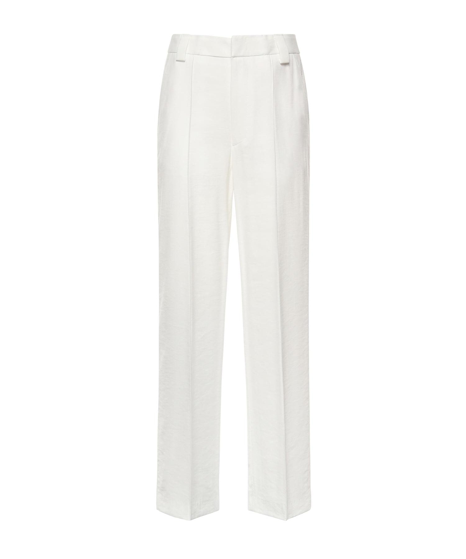 Pantaloni Abby in gabardina di viscosa DP883 IF0049DXXX001 DONDUP 