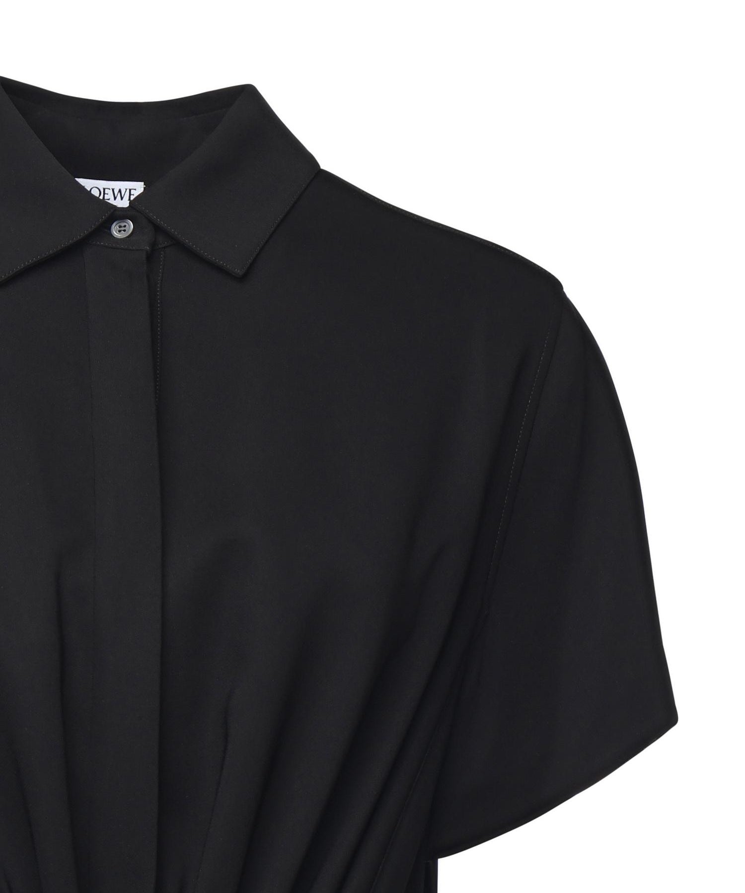 Abito con cintura in viscosa stretch S540Y09XTW 1100 LOEWE 