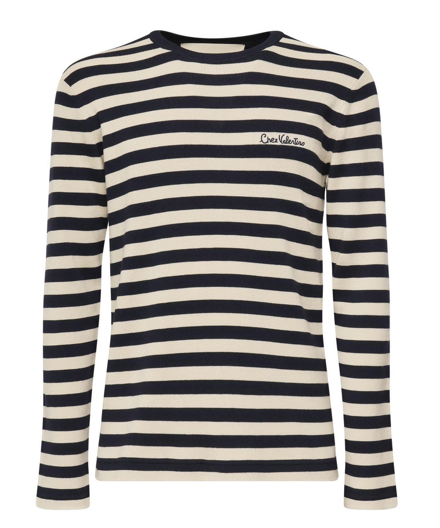 Maglia a righe Chez Valentino 7V3KC34D B26DYB VALENTINO GARAVANI 