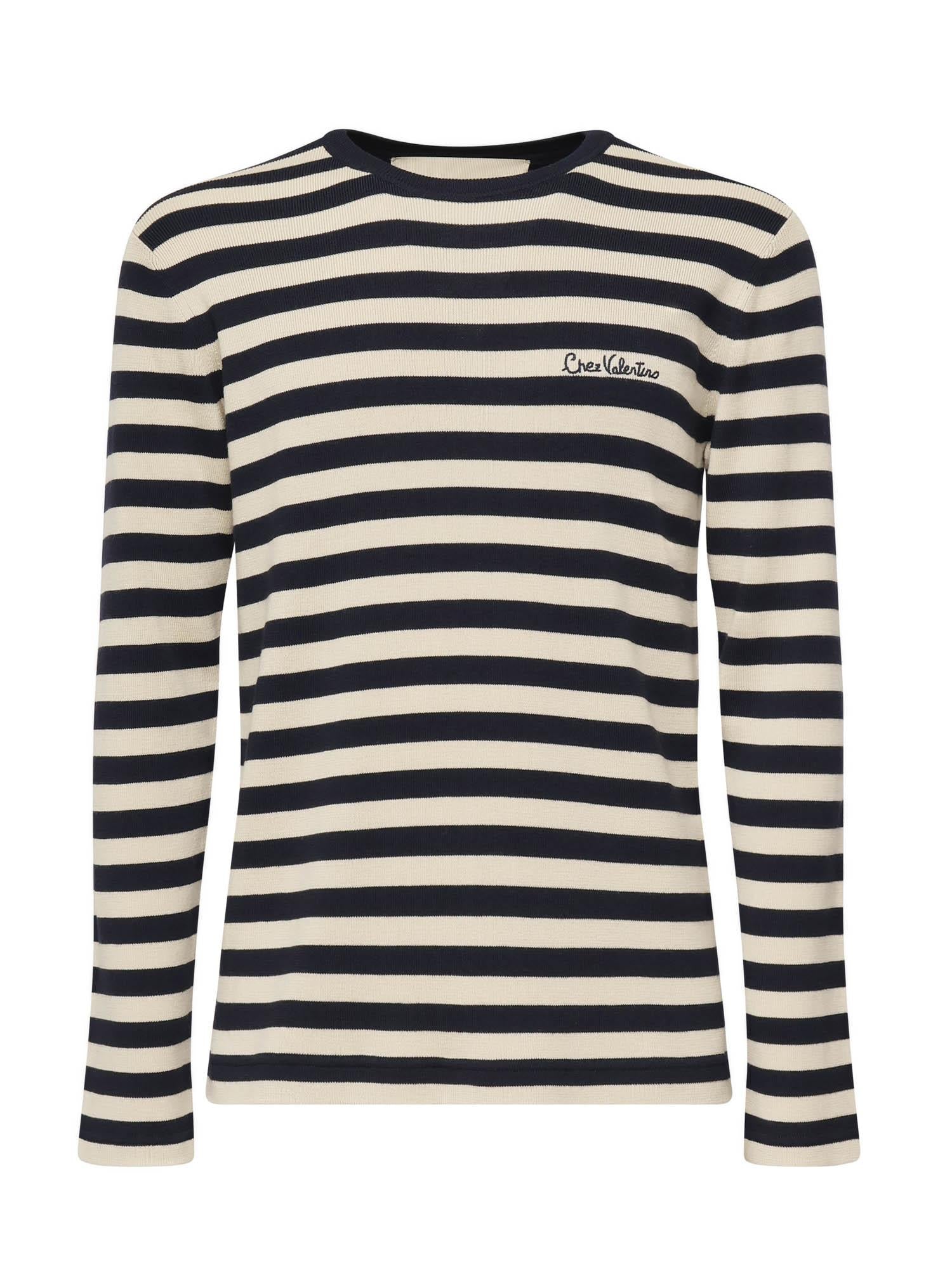 Maglia a righe Chez Valentino 7V3KC34D B26DYB VALENTINO GARAVANI 