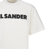 T-shirt in jersey di cotone con logo J21GC0001 J45148102 JIL SANDER 