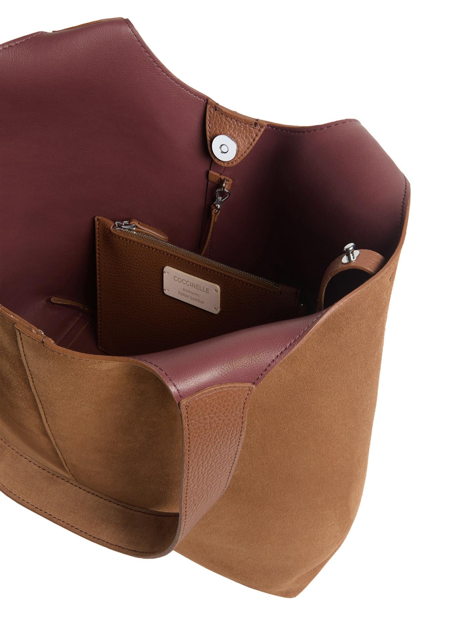 Mini bag C-Easy in camoscio E1THE110201 W11 COCCINELLE 