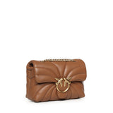 Mini bag Love Bag Puff Butterfly a tracolla in nappa 100039 A1EXL17Q PINKO 