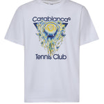 T-shirt Tennis Club in cotone MSP26JTS001 01 CASABLANCA 