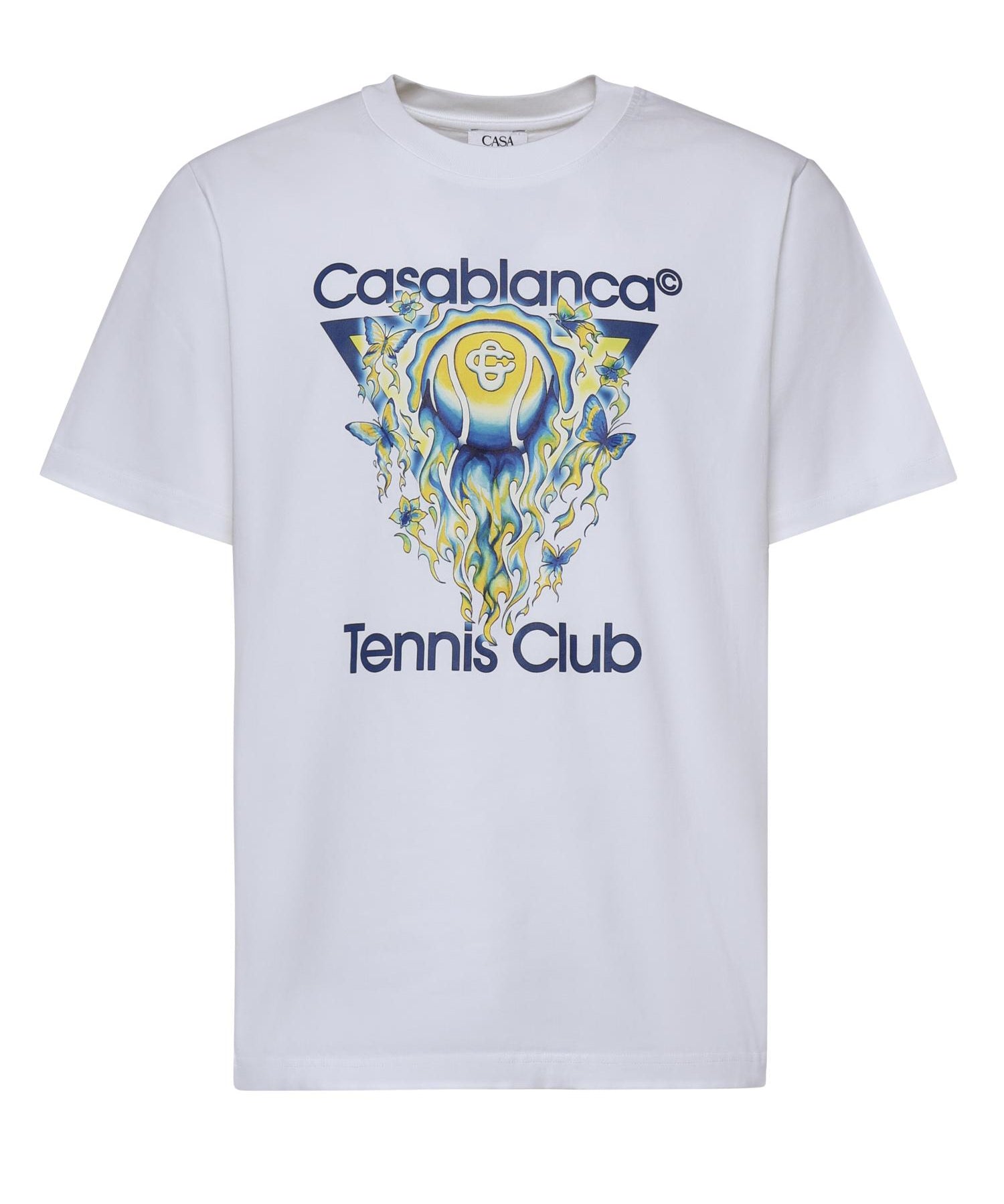 T-shirt Tennis Club in cotone MSP26JTS001 01 CASABLANCA 