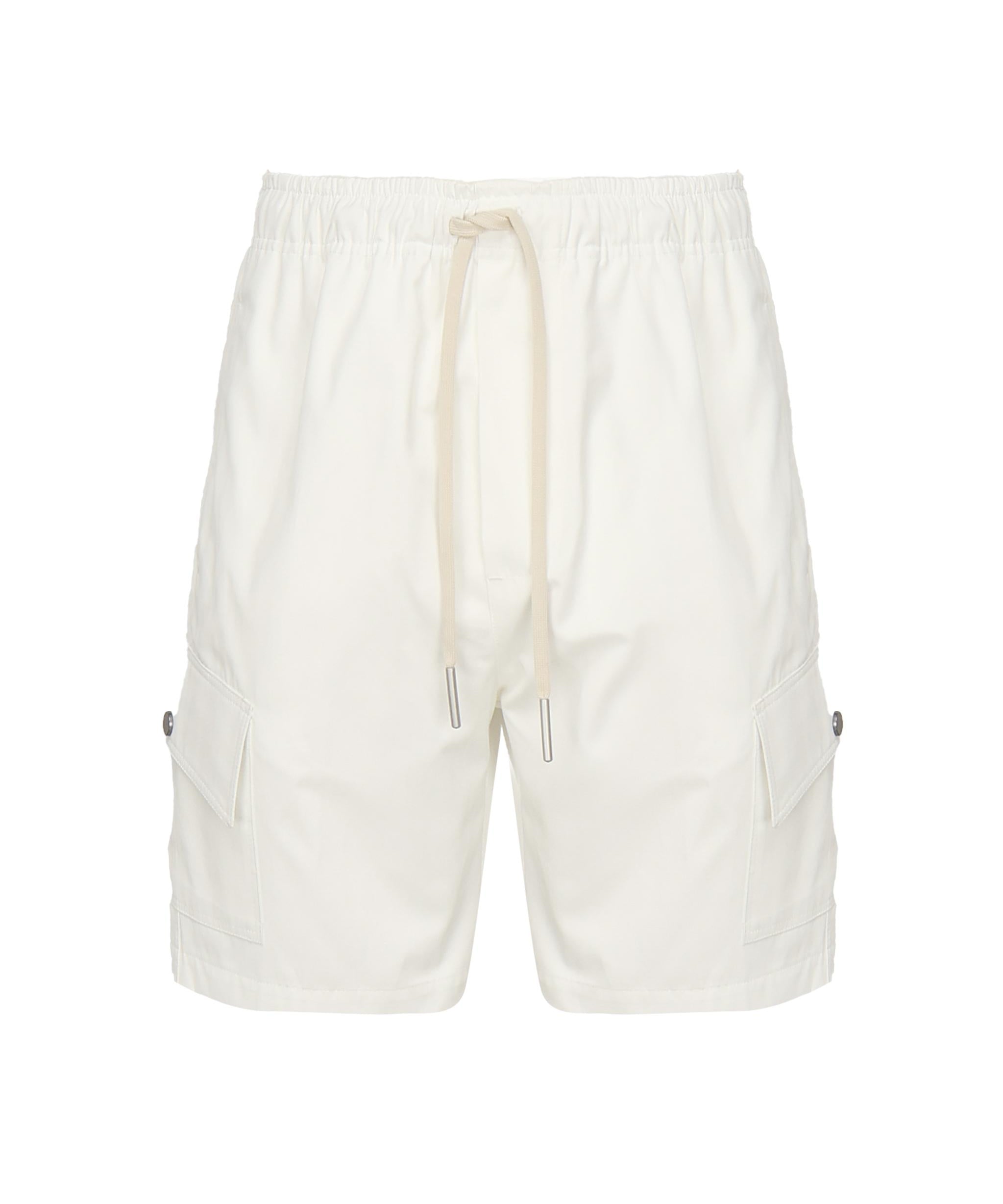 Shorts Mastyf in misto lino e cotone MASTYF -PANNA GIULIANO GALIANO 