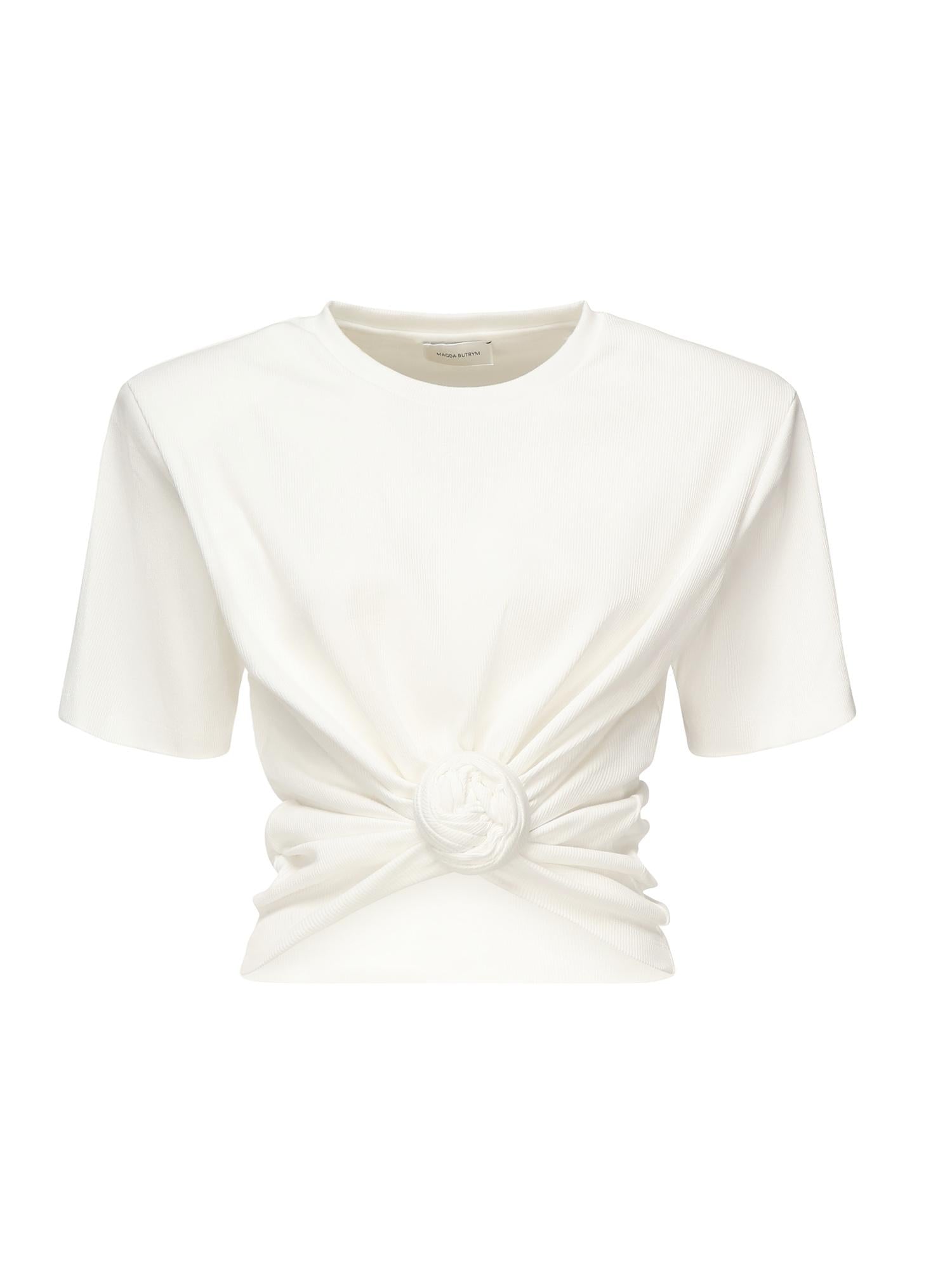 T-shirt cropped annodata 1814250000029  MAGDA BUTRYM 