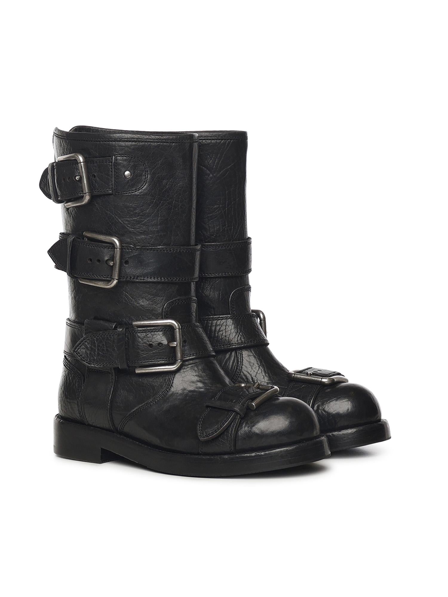 Ankle boots in pelle CT1106 AW35280999 DOLCE & GABBANA 