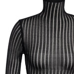 Miniabito in maglia lurex DA567 M01044D999 DONDUP 