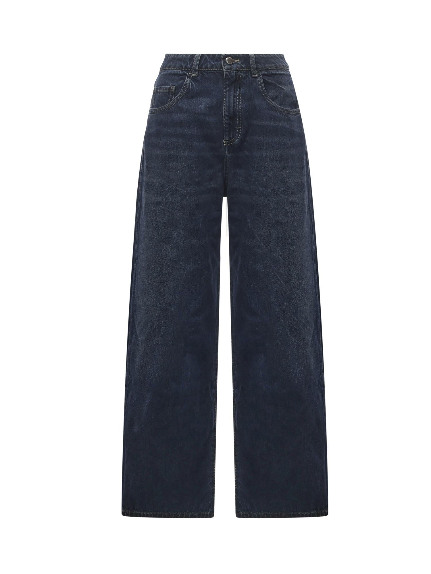 Jeans Poppy in cotone<BR/> POPPY ID8739 ICON DENIM 