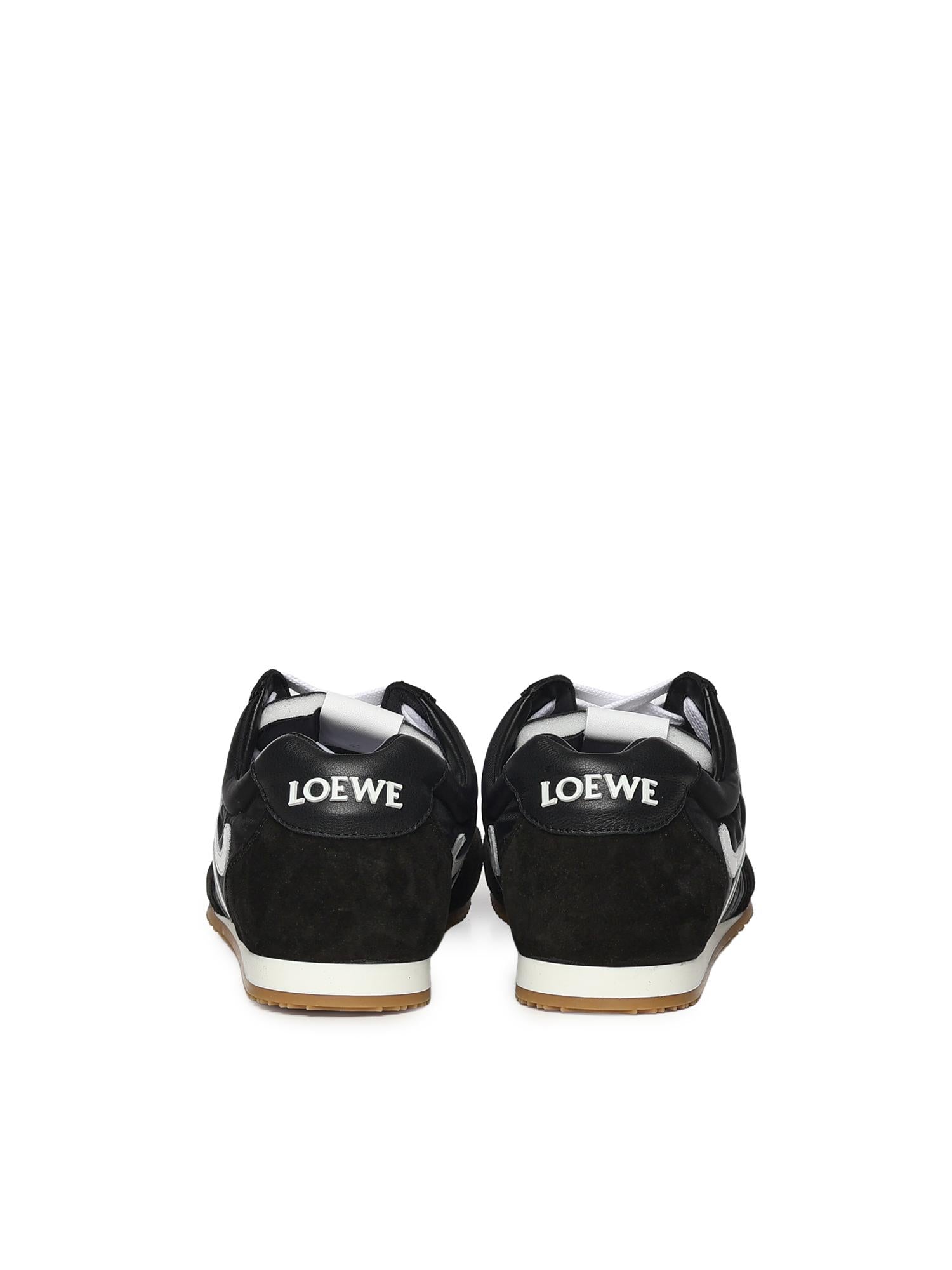 Ballet Runner 2.0 in nylon e pelle di vitello MBR2282X09 1102 LOEWE 