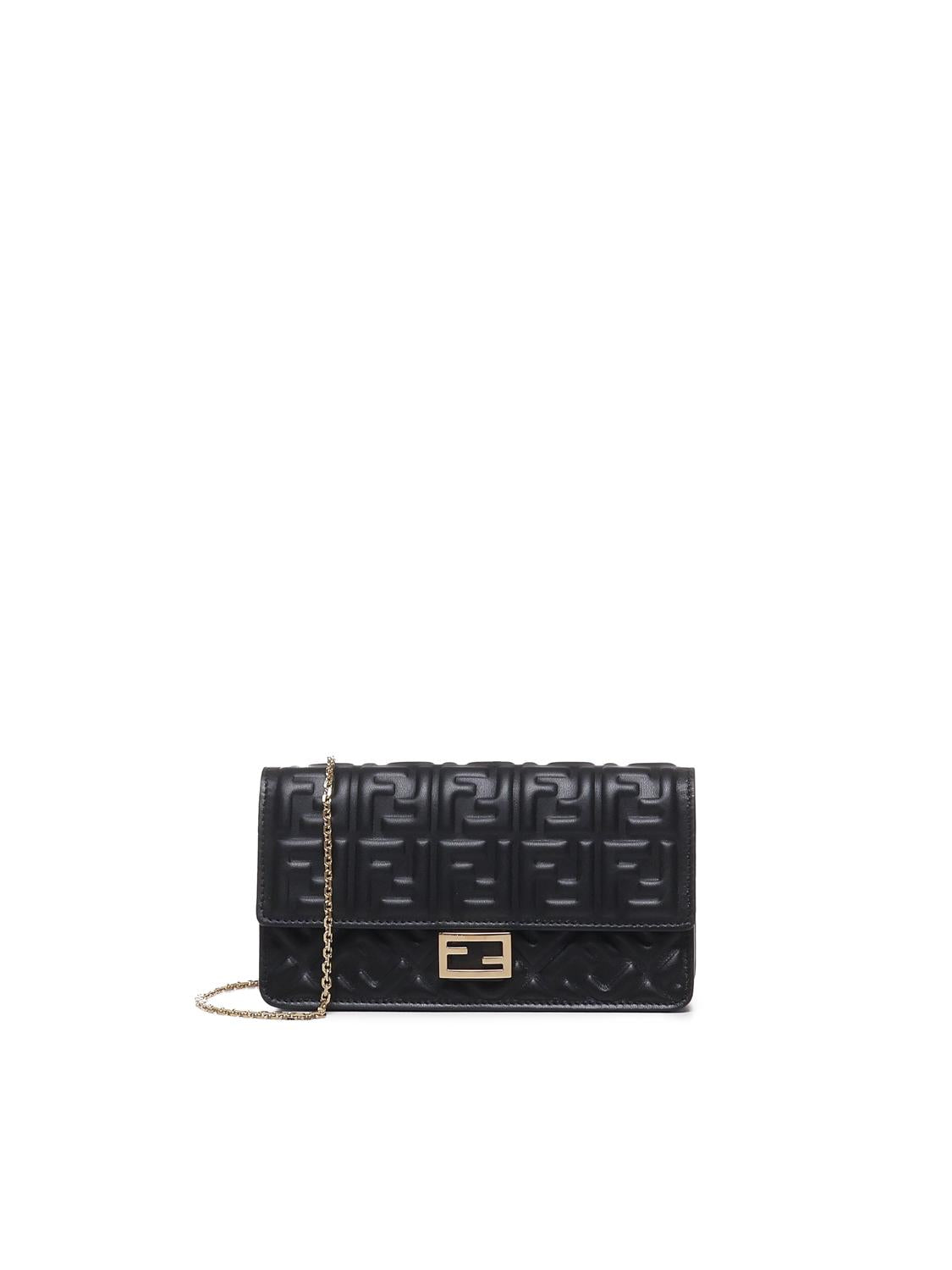 Portafoglio Wallet On Chain Baguette 8M0498 AAJDF0KUR FENDI 
