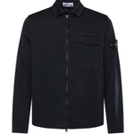 Overshirt in raso di cotone con logo L1S151200015 S0012V0020 STONE ISLAND 